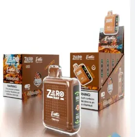 [Q-4198-17] ZERO BAR 13ML 7500 PUFFS ZERO NICOTINE DISPOSABLE (Tobacco)