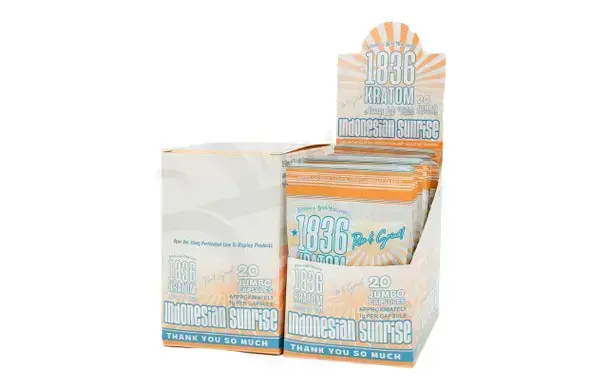 [Q-1079-04] 1836 20 JUMBO CAPSULE BAG (Indo Sunrise)