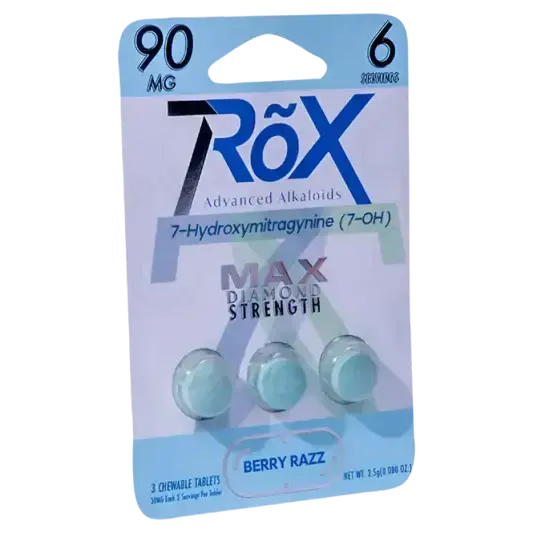 [Q-4831-04] 7ROX 7Hydroxy Tablets 30mg 3PK (90MG) (Purple Rain)