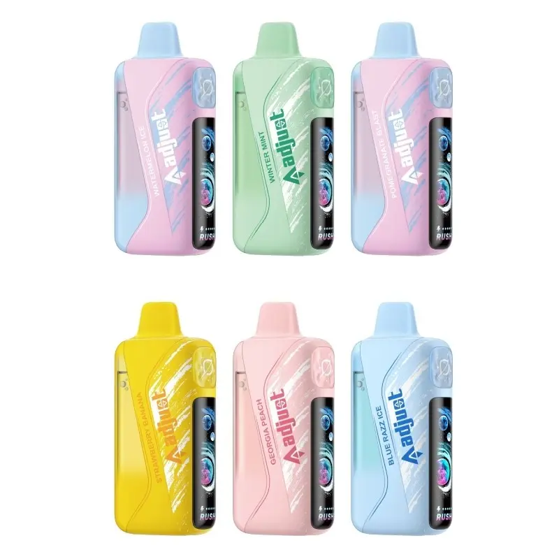 [T-1472-06] Lost Mary Adjust Myrusher 40K Disposable Vape 20ml 5ct (Georgia Peach)