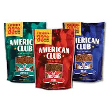 [T-1518-03] AMERICAN CLUB RED PIPE TOBACCO (6OZ, Red)