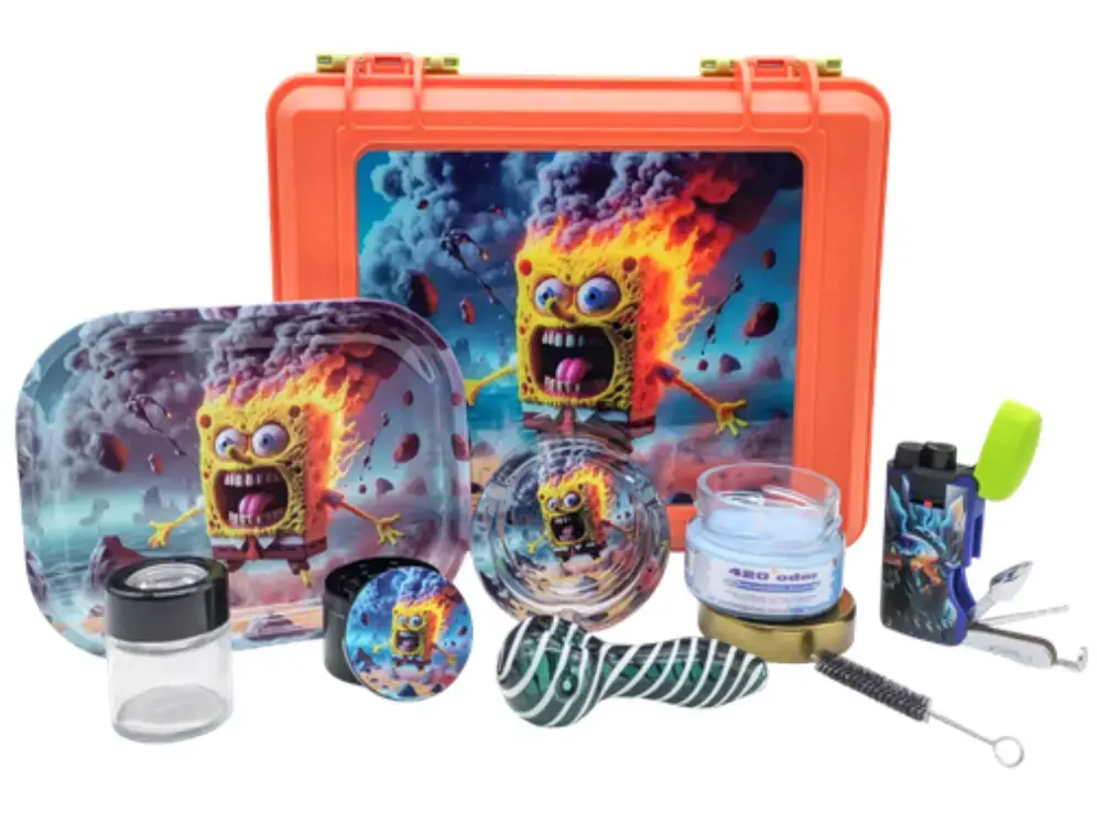 [T-1495-04] Aroma Candle Suitcase Kit (Design 2)