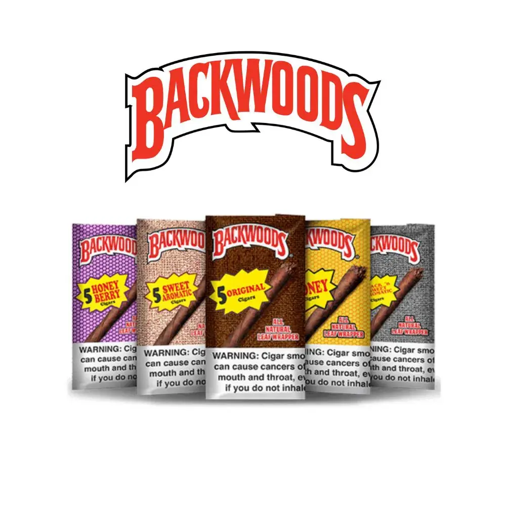 [T-1530-13] Backwoods 5pk Display of 8PK A Display (Rum Cake)