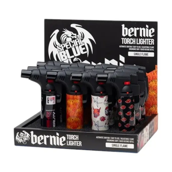 [Q-1367-01] BERNIE LIGHTER 12PK (Anime)