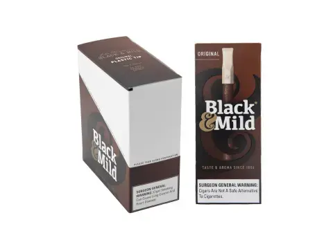 [T-1561-10] Black & Mild 5PK 10CT A Box (Wine WT)