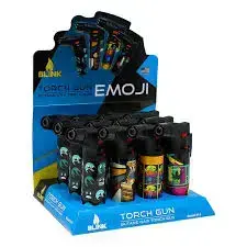 [Q-1455-03] BLINK MED TORCH - 12CT (EMOJIS THEME)