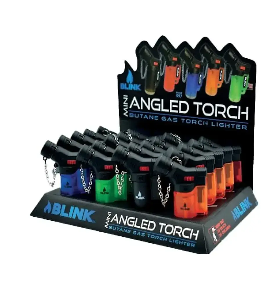[Q-1458-02] BLINK MINI ANGLE TORCH 20CT (Frosted Lighter)