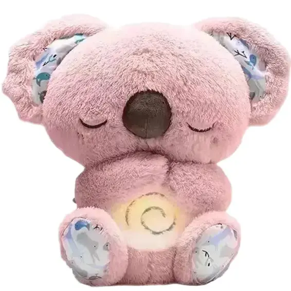 Breathing Bear Stuffed Animal for Anxiety Relief