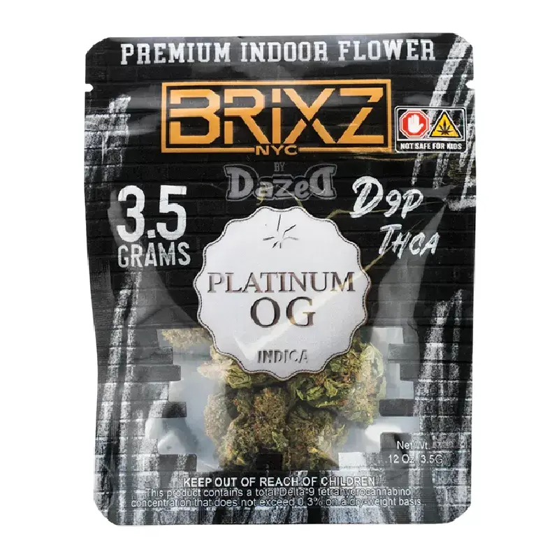 [Q-4836-02] Brixz Flower 3.5G THC-A D9P 10Ct a Box (Sour Patch (Sativa))
