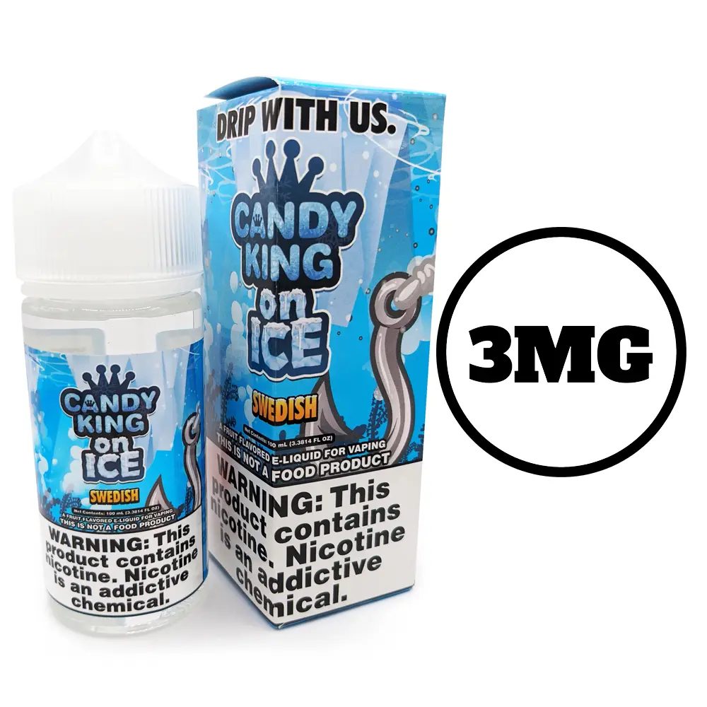 [Q-1545-41] CANDY KING 100ML (3mg, Swedish Ice)
