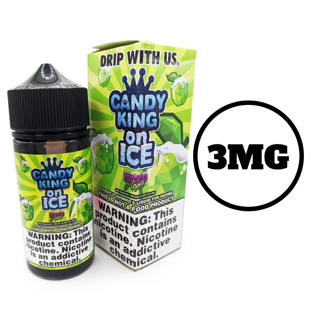 [Q-1545-47] CANDY KING 100ML (3mg, Apple Ice)