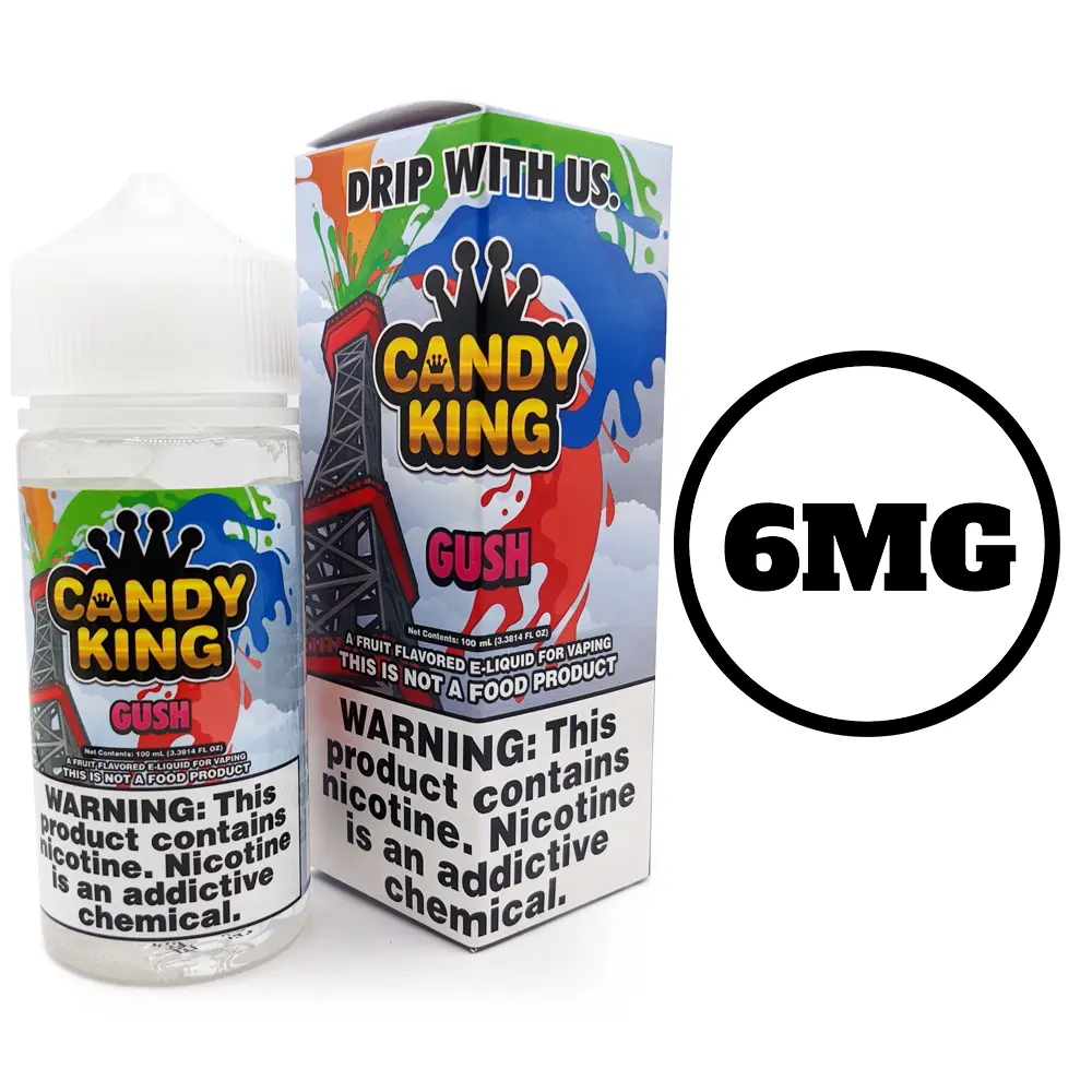 [Q-1545-24] CANDY KING 100ML (6mg, Gush)