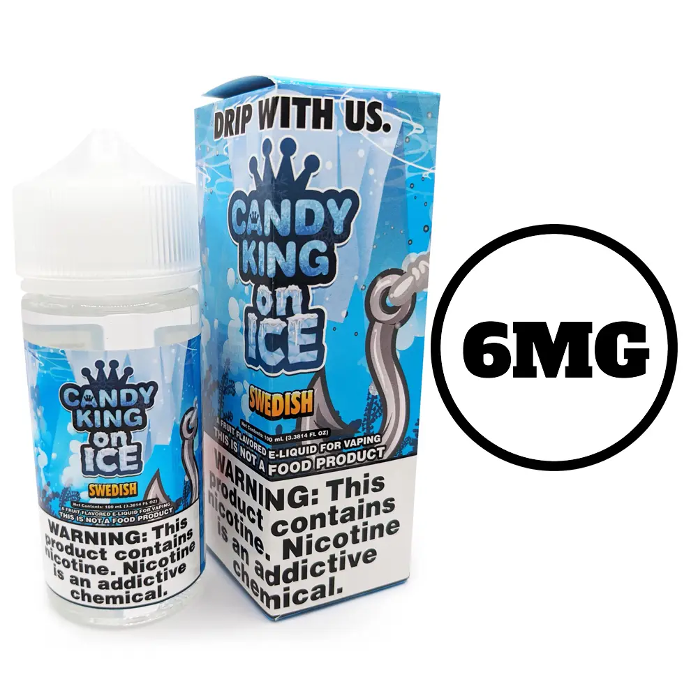 [Q-1545-42] CANDY KING 100ML (6mg, Swedish Ice)