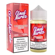 [Q-1625-04] CLOUD NURDZ 100ML (3mg, Pomegranate Berry)