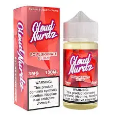 [Q-1625-05] CLOUD NURDZ 100ML (6mg, Pomegranate Berry)