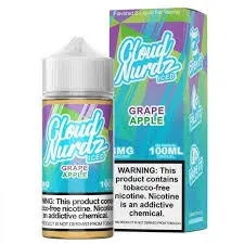 [Q-1626-03] CLOUD NURDZ ICED 100ML (3mg, Grape Apple)