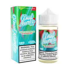 [Q-1626-19] CLOUD NURDZ ICED 100ML (3mg, Sour Watermelon Strawberry)