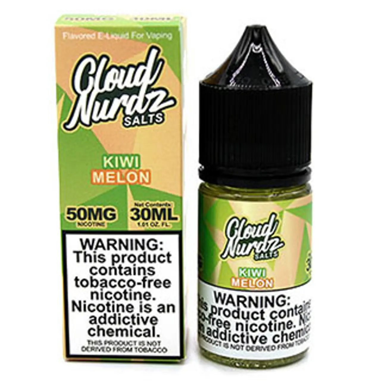 [Q-1627-34] CLOUD NURDZ SALTS 30ML (25MG, Kiwi Melon)