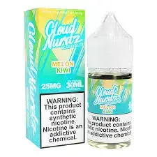 [Q-1628-15] CLOUD NURDZ SALTS ICED 30ML (50MG, Kiwi Melon)