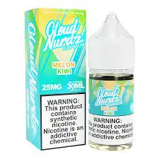 [Q-1628-16] CLOUD NURDZ SALTS ICED 30ML (25MG, Kiwi Melon)