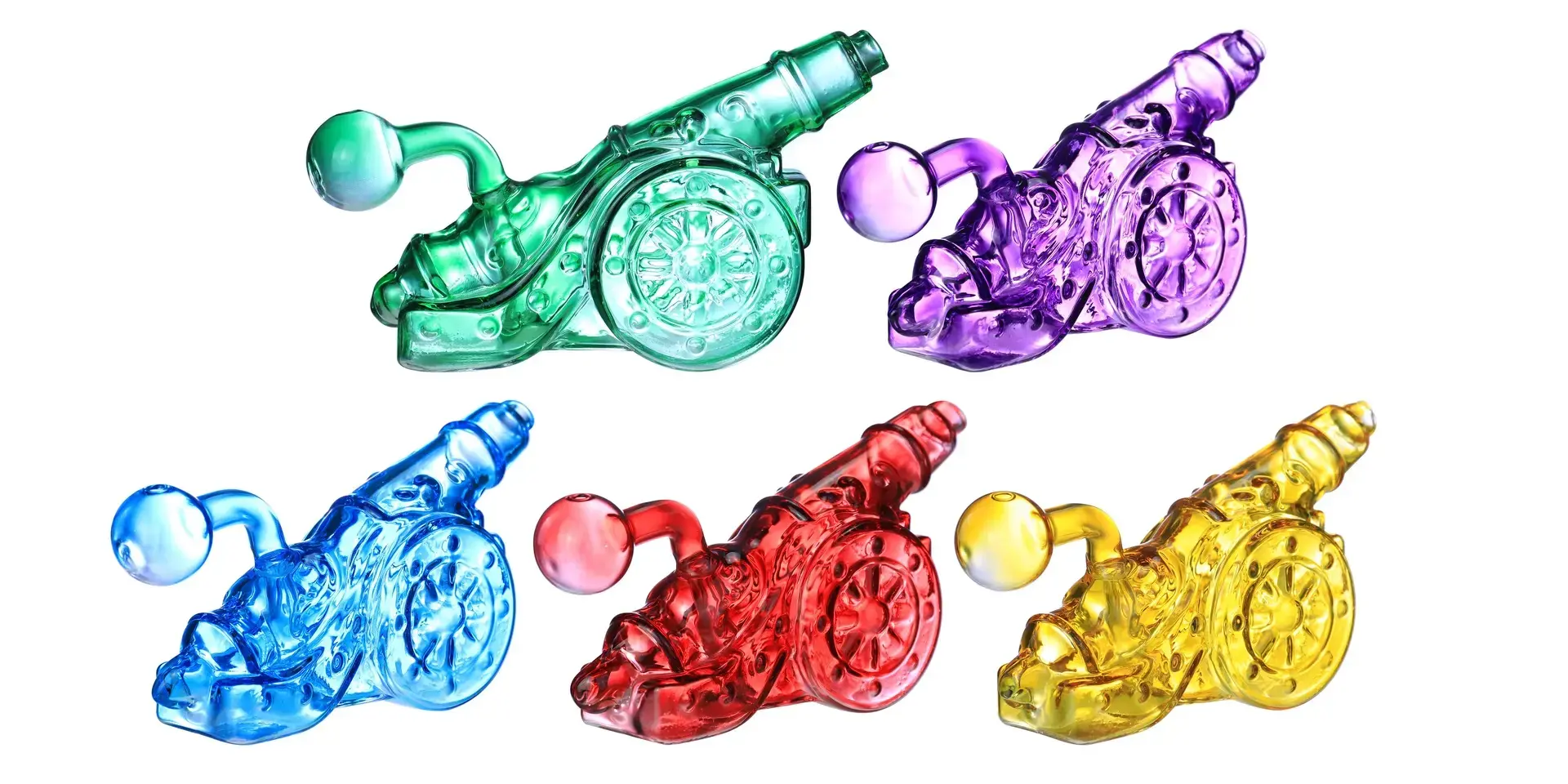 [T-1388-01] Clover Oil Burner Water Pipe Mix Color (YG-799)