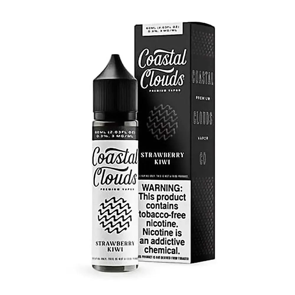 [Q-1630-01] COASTAL CLOUDS 60ML (0mg, Strawberry Kiwi)