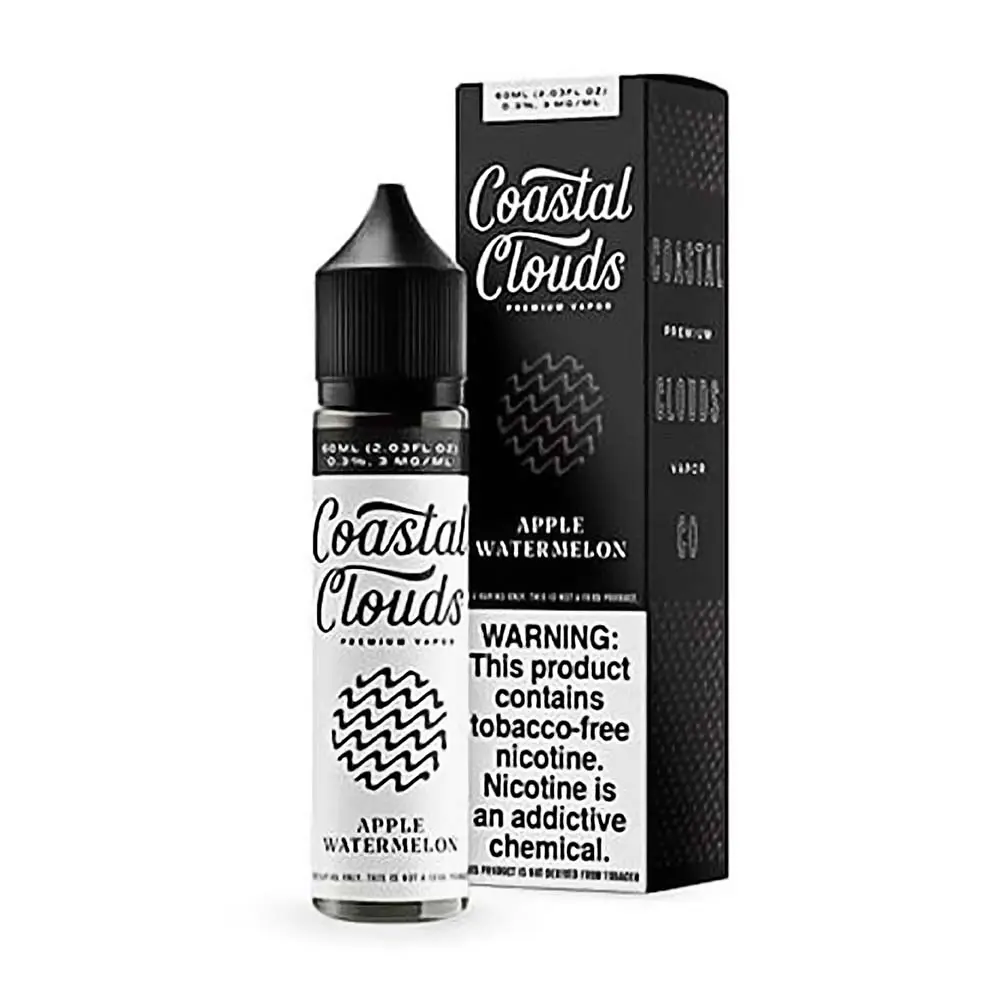 [Q-1630-09] COASTAL CLOUDS 60ML (3mg, Apple Watermelon)