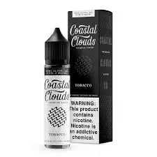 [Q-1630-67] COASTAL CLOUDS 60ML (3mg, Tobacco)