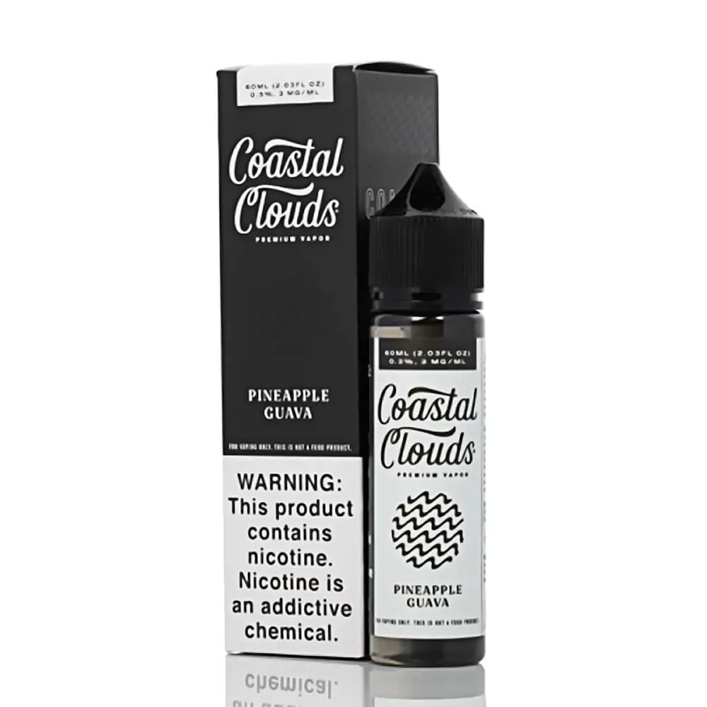 [Q-1630-44] COASTAL CLOUDS 60ML (6mg, Pineapple Guava)