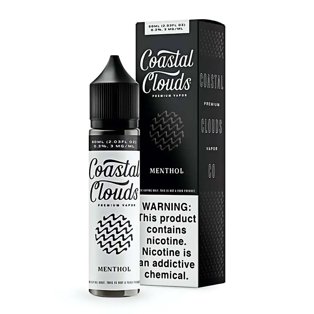 [Q-1630-77] COASTAL CLOUDS 60ML (6mg, Menthol)