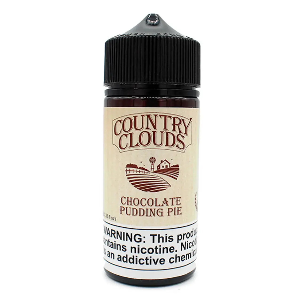 [Q-1664-04] COUNTRY CLOUDS 100ML (6mg, Chocolate Pudding Pie)