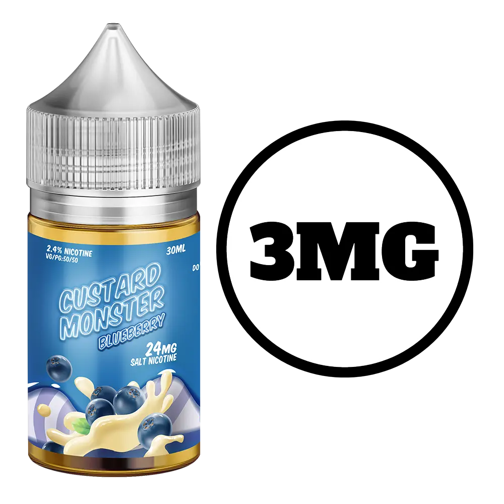 [Q-1670-15] CUSTARD MONSTER 100 (3mg, Blueberry)
