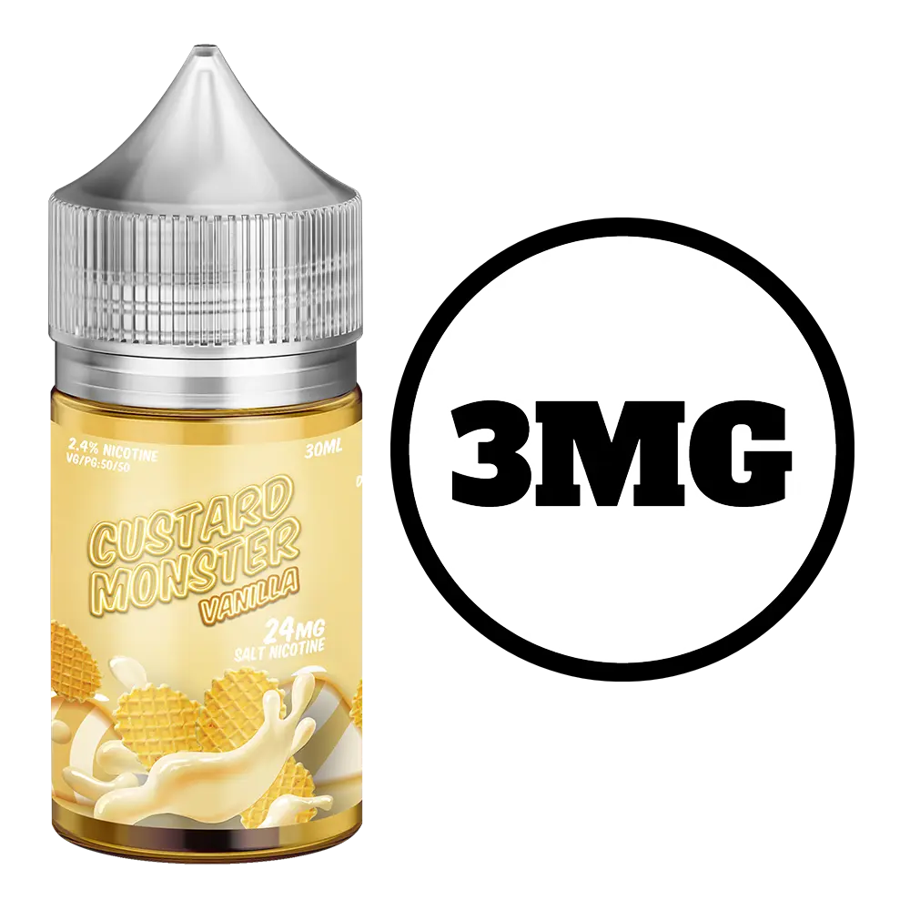 [Q-1670-04] CUSTARD MONSTER 100 (3mg, Vanilla)