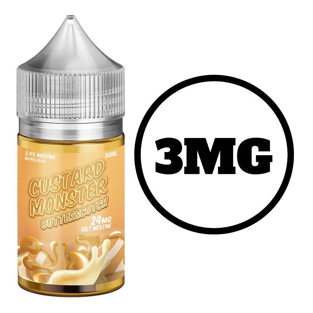 [Q-1670-06] CUSTARD MONSTER 100 (3mg, Butter Scotch)