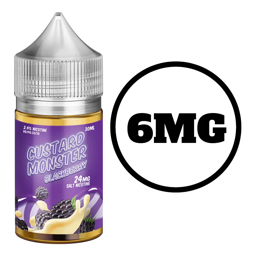 [Q-1670-16] CUSTARD MONSTER 100 (6mg, Blackberry)