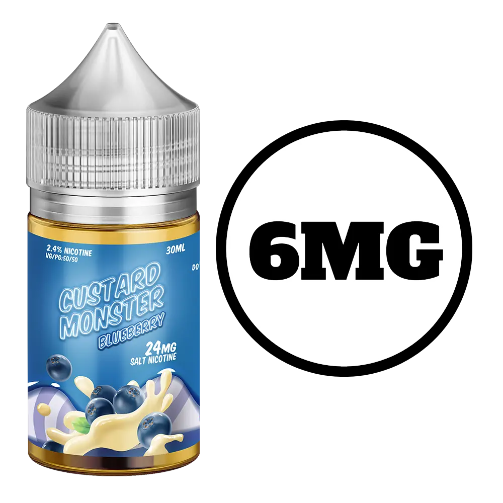 [Q-1670-01] CUSTARD MONSTER 100 (6mg, Blueberry)