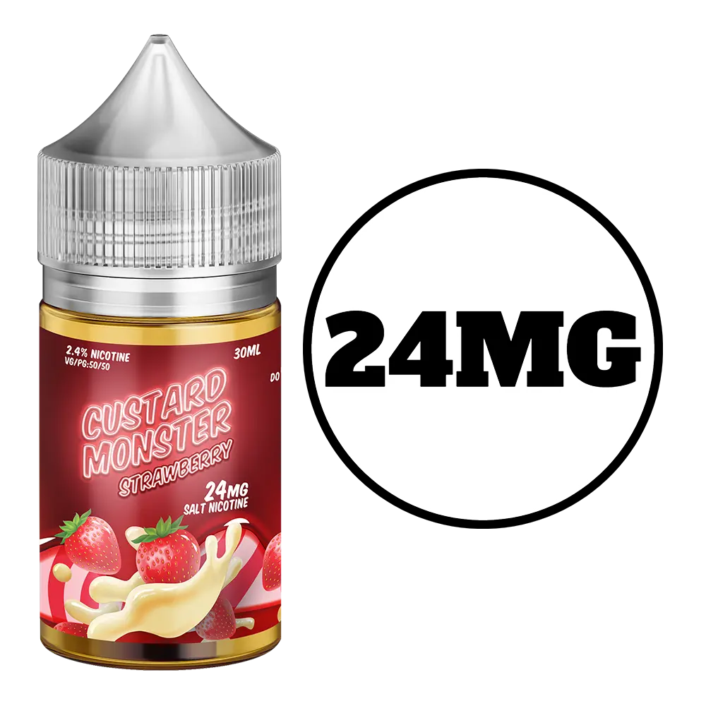 [Q-1671-03] CUSTARD MONSTER SALT 30ML (24MG, Strawberry)