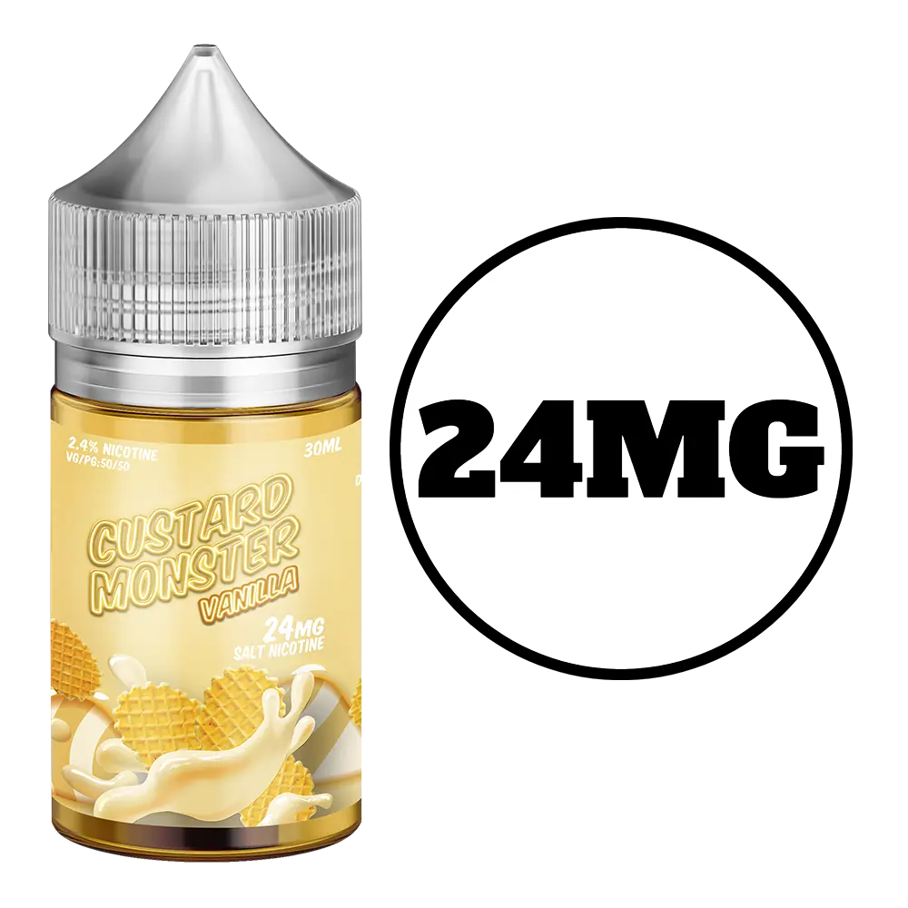 [Q-1671-05] CUSTARD MONSTER SALT 30ML (24MG, Vanilla)