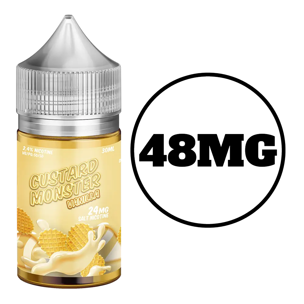 [Q-1671-06] CUSTARD MONSTER SALT 30ML (48MG, Vanilla)