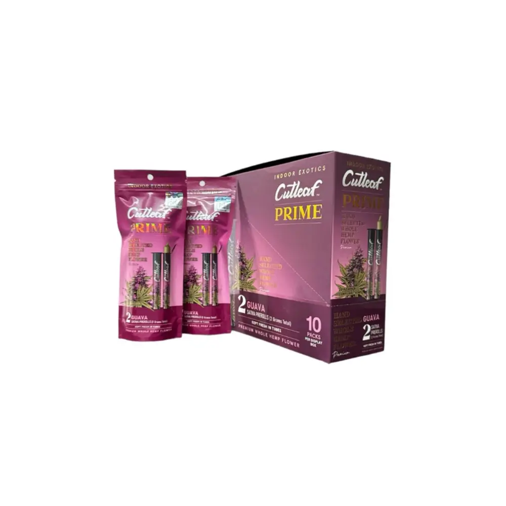 [T-1032-02] CUTLEAF PRIME PRE-ROLLS 2CT (Guava)