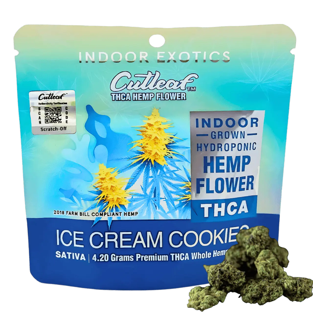 [T-1354-03] Cutleaf WV Approved (Kief preroll)