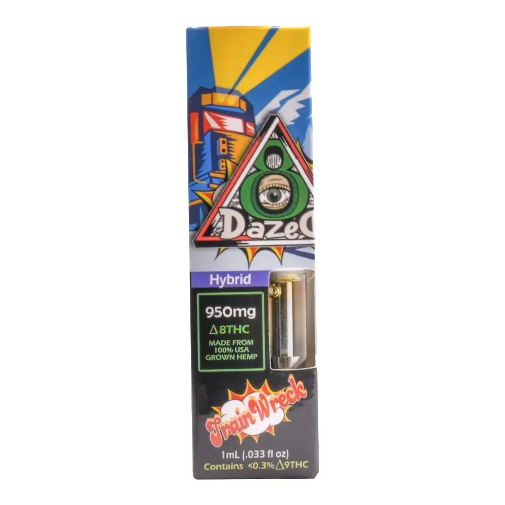 [T-1041-04] DAZED D8 CARTS 1G 5PK A BOX (Train Wreck)