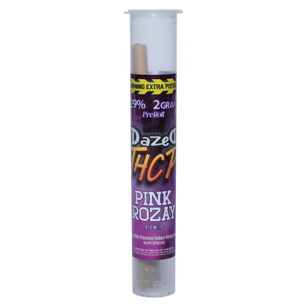 [Q-4833-01] Dazed PreRoll 2G THC-P 30CT (Pink Rozay)
