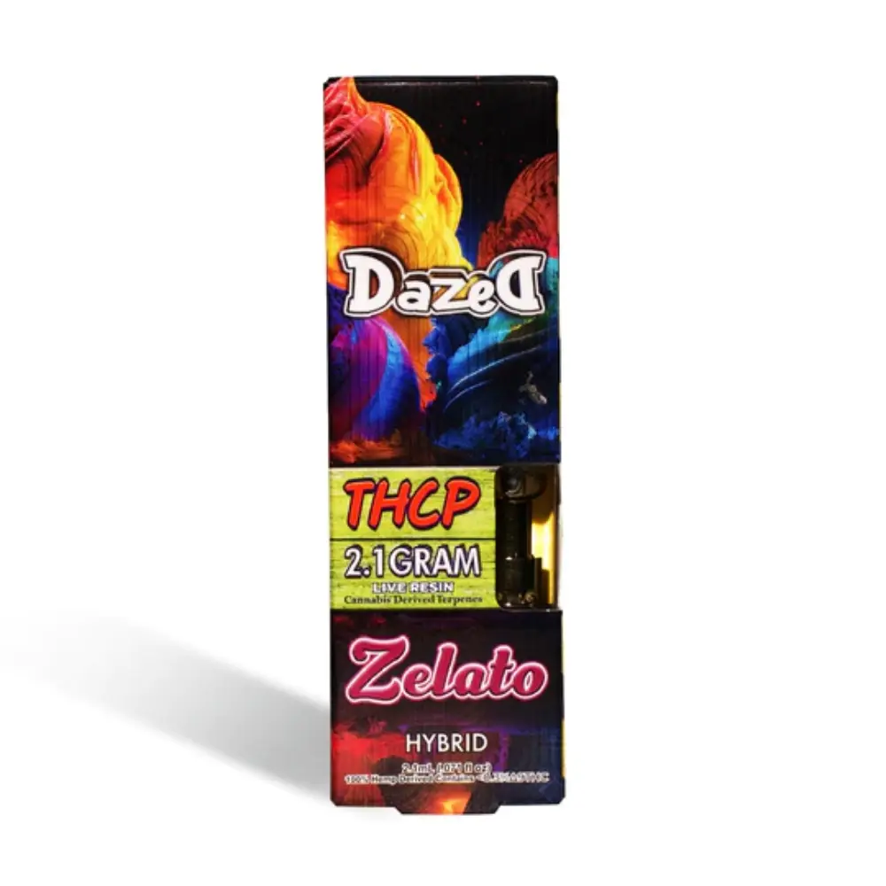 [Q-4349-03] DAZED THCP 2.1G CART 5PK A BOX (Zelato)