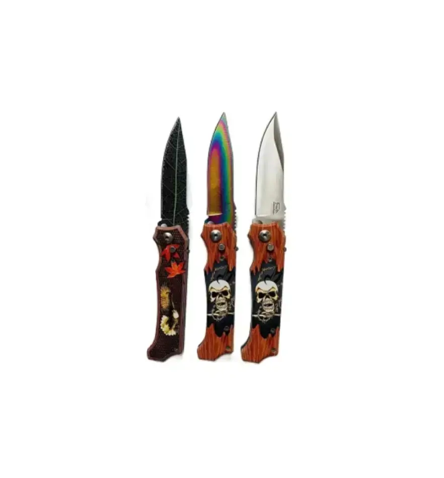 [Q-4451-05] DEFENSE KNIFE SKULL BASE MULTI DESIGN (SKULL FALL BASE)