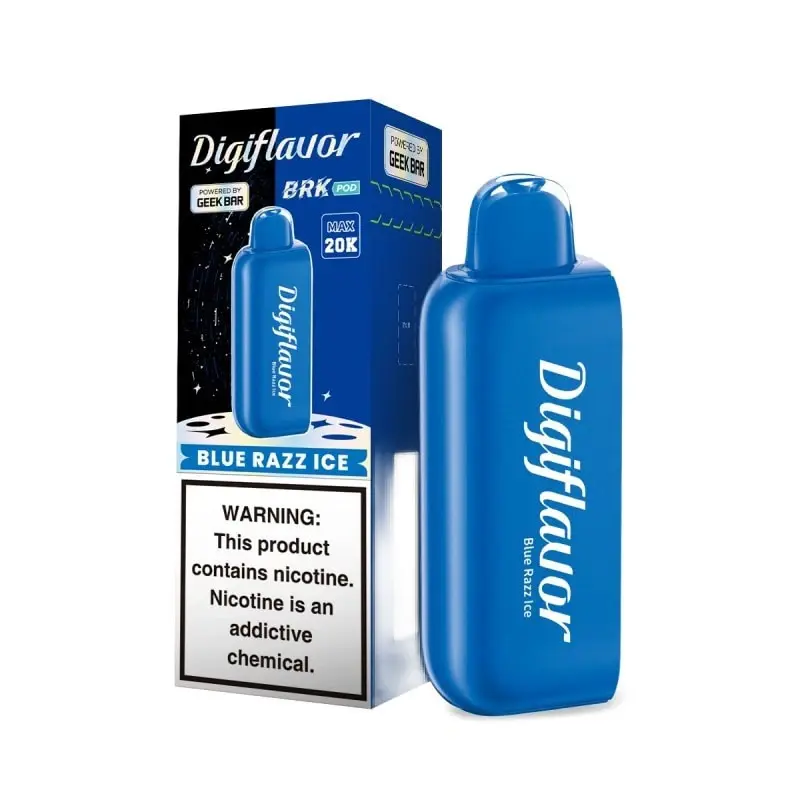 [Q-1732-03] DIGI FLAVOR BRK POD DISPOSABLE 12ML (Blue Raz Ice)