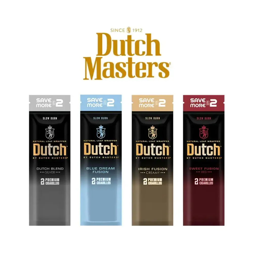 [T-1533-02] Dutch Masters Fusion 2/$1.29 Display of 30 (Gold Fusion)