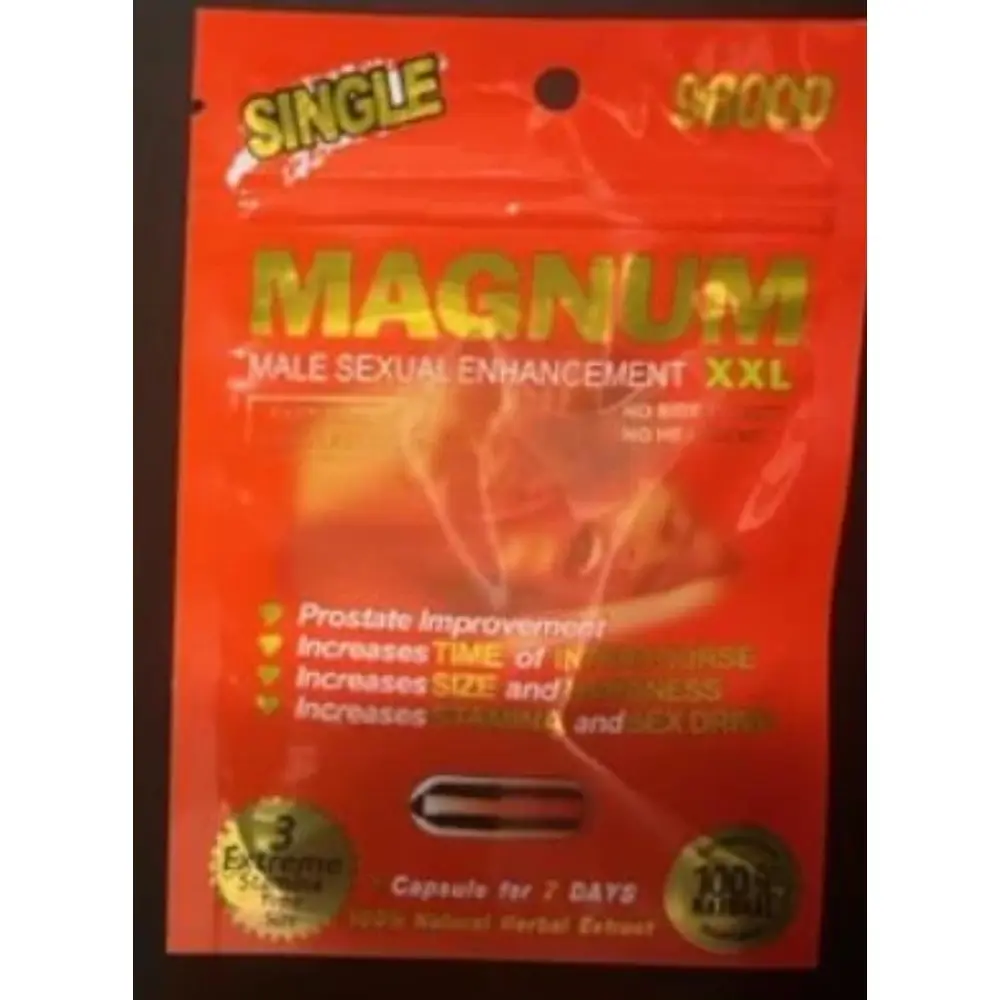 [Q-4519-03] ENHANCEMENT MAGNUM XXL 98000MG SINGLE PILL 24 PER BOX (Red)