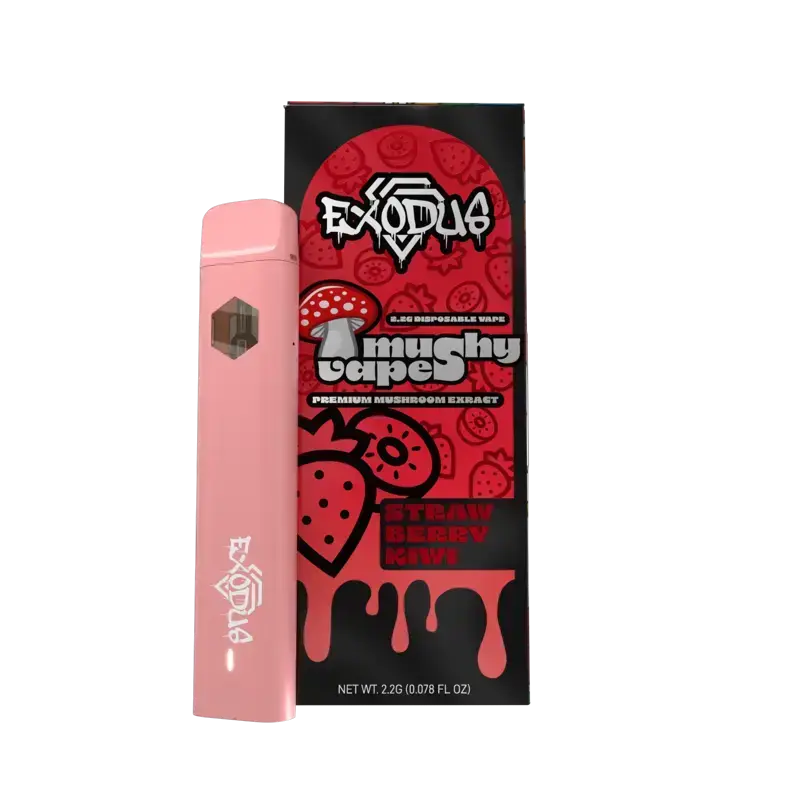 [Q-4331-10] EXODUS Mushroom Disposable Vape 2.2G (Strawberry Kiwi)
