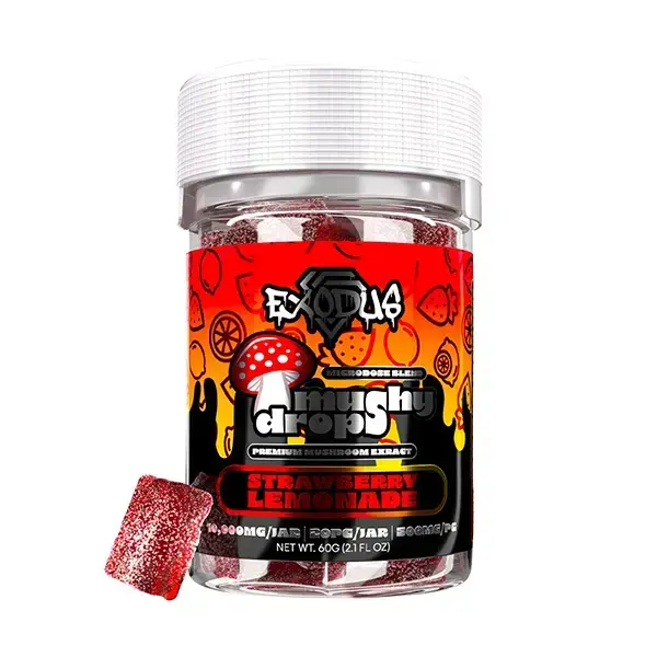 Exodus Mushy Drops Gummies 20ct 10000mg